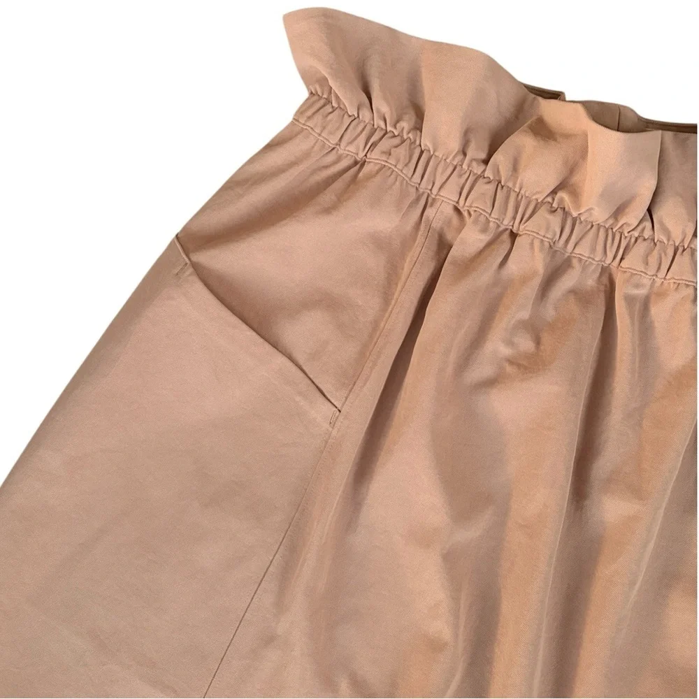Like New Lululemon Trip Taker Paperbag Skirt Tan Size 8